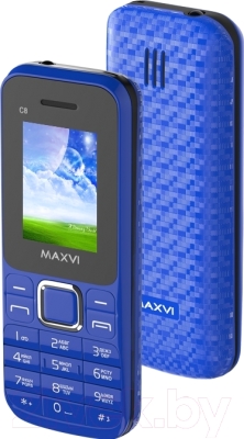 Мобильный телефон Maxvi C8 (синий)
