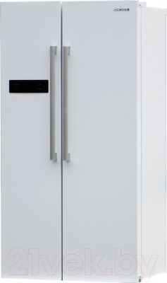 Холодильник с морозильником Shivaki SHRF-600SDW