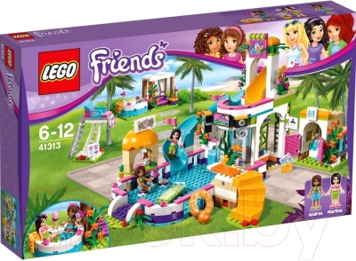 Конструктор Lego Friends Летний бассейн 41313