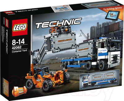 Конструктор Lego Technic Контейнерный терминал 42062