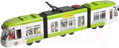 Трамвай игрушечный Big Motors Городской трамвай 1258 - цвет игрушки уточняйте при заказе