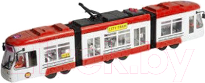 Трамвай игрушечный Big Motors Городской трамвай 1258 - цвет игрушки уточняйте при заказе