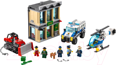 Конструктор Lego City Ограбление на бульдозере 60140
