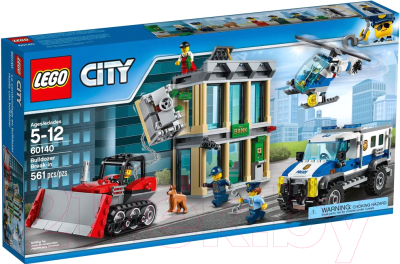 Конструктор Lego City Ограбление на бульдозере 60140