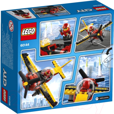 Конструктор Lego City Гоночный самолёт 60144