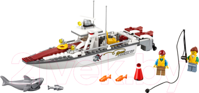 Конструктор Lego City Рыболовный катер 60147