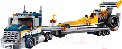 Конструктор Lego City Грузовик для перевозки драгстера 60151