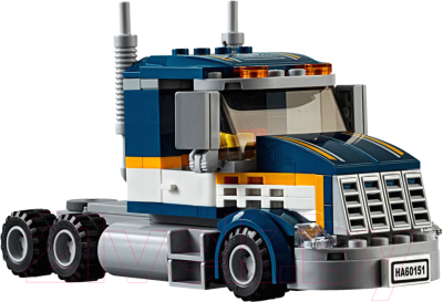 Конструктор Lego City Грузовик для перевозки драгстера 60151