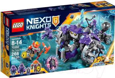 Конструктор Lego Lego Nexo Knights Три брата 70350