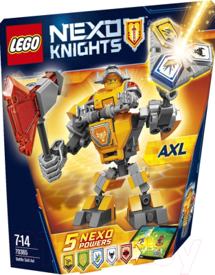 Конструктор Lego Nexo Knights Боевые доспехи Акселя 70365