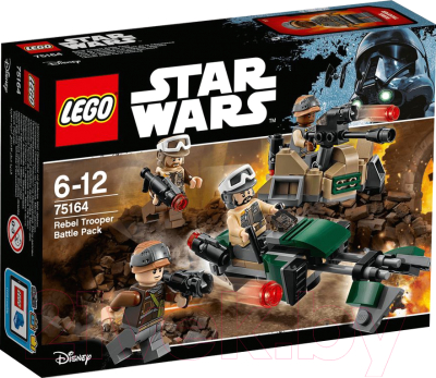 Конструктор Lego Star Wars Боевой набор Повстанцев 75164