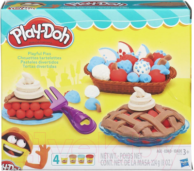 Набор для лепки Hasbro Play-Doh Ягодные тарталетки / B3398