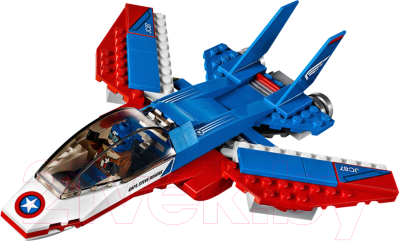 Конструктор Lego Super Heroes Воздушная погоня Капитана Америка 76076