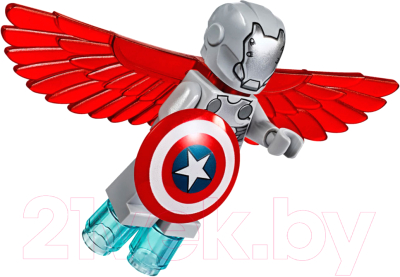 Конструктор Lego Super Heroes Воздушная погоня Капитана Америка 76076
