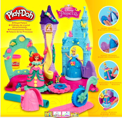 Набор для лепки Hasbro Play-Doh Замок Принцесс B1859