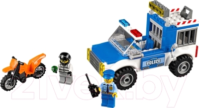 Конструктор Lego Juniors Погоня на полицейском грузовике 10735