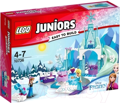 Конструктор Lego Juniors Игровая площадка Эльзы и Анны 10736