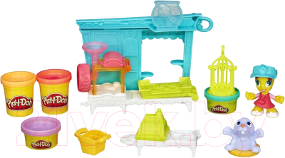 Набор для лепки Hasbro Play-Doh Магазинчик домашних питомцев / B3418