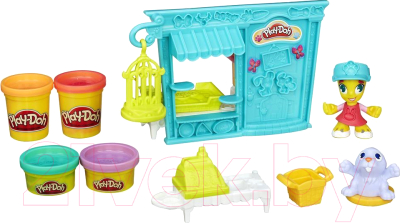 Набор для лепки Hasbro Play-Doh Магазинчик домашних питомцев / B3418