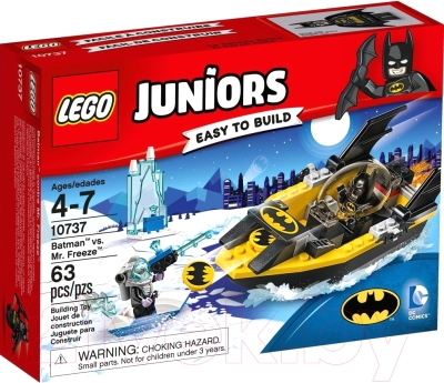 Конструктор Lego Juniors Бэтмен против Мистера Фриза 10737