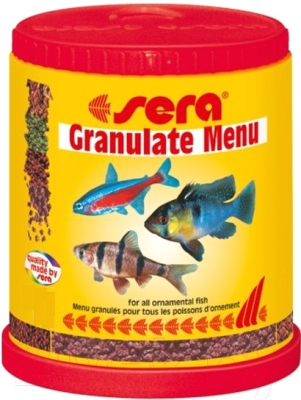 Корм для рыб Sera Granulate Menu 0070