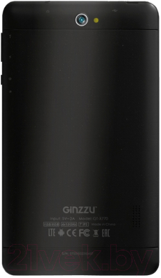 Планшет Ginzzu GT-X770 (черный)