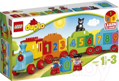 Конструктор Lego Duplo Поезд «Считай и играй» 10847