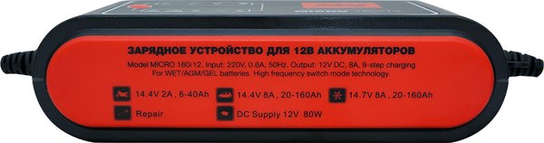 Зарядное устройство для аккумулятора Fubag Micro 160/12 (68826)