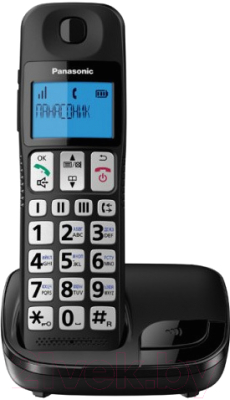 Беспроводной телефон Panasonic KX-TGE110RUB