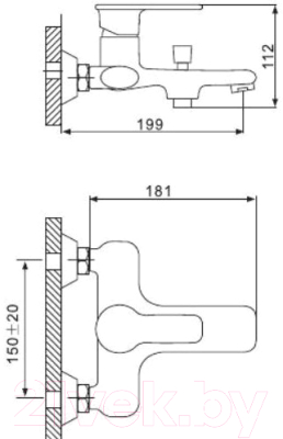 Смеситель Gappo G3034