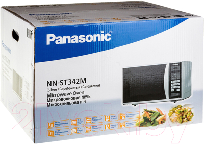 Микроволновая печь Panasonic NN-ST342MZTE - коробка