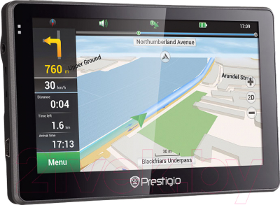 GPS навигатор Prestigio GeoVision 5057 Navitel / PGPS5057CIS04GBNV (+ видеорегистратор PCDVRR133)