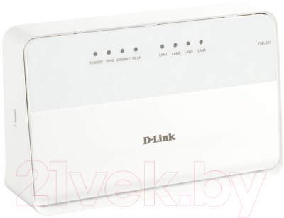 Беспроводной маршрутизатор D-Link DIR-651/A/B1