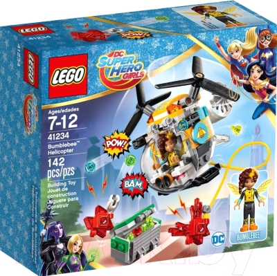 Конструктор Lego DS Super Hero Girls Вертолет Бамблби 41234