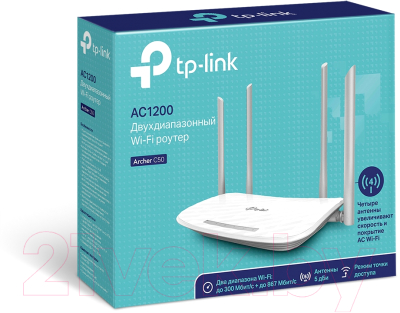 Изображение товара Беспроводной маршрутизатор TP-Link Archer C50