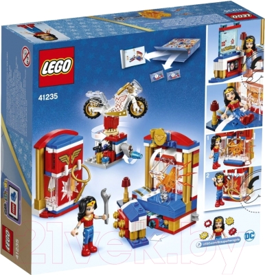 Конструктор Lego DS Super Hero Girls Дом Чудо-женщины 41235