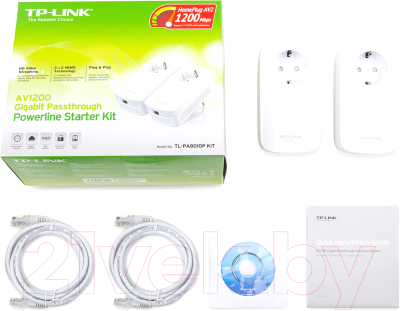 Комплект powerline-адаптеров TP-Link TL-PA8010P KIT