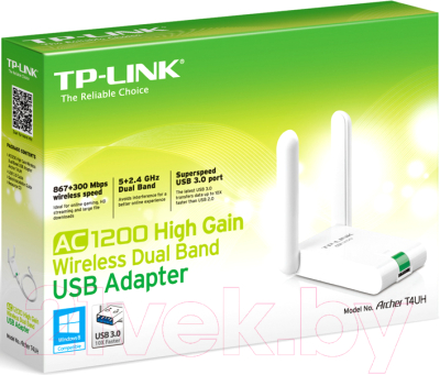 Беспроводной адаптер TP-Link Archer T4UH