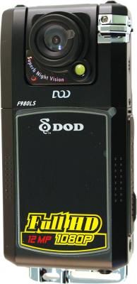 Автомобильный видеорегистратор DOD F980LS - фронтальный вид
