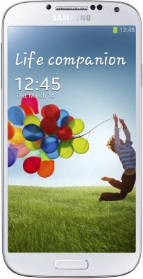Смартфон Samsung Galaxy S4 16Gb / I9500 (белый) - общий вид