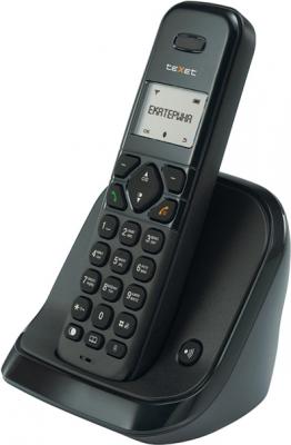 Беспроводной телефон Texet TX-D4650 Black - вид сбоку