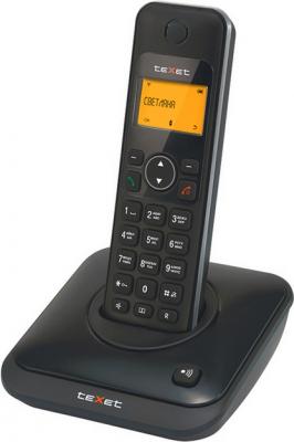 Беспроводной телефон Texet TX-D6105A Black - вид сбоку