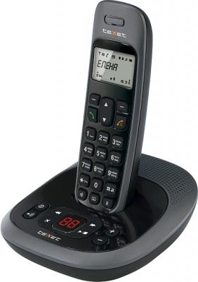 Беспроводной телефон Texet TX-D6255A Black-Titanium - общий вид
