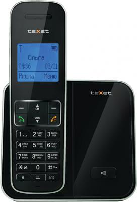 Беспроводной телефон Texet TX-D6305A Black - вид спереди