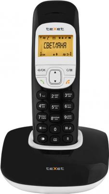 Беспроводной телефон Texet TX-D6505A Black - вид спереди