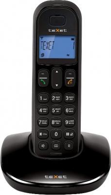 Беспроводной телефон Texet TX-D6805A Black - вид спереди