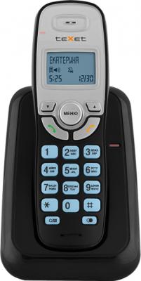 Беспроводной телефон Texet TX-D6905A (черный) - вид спереди