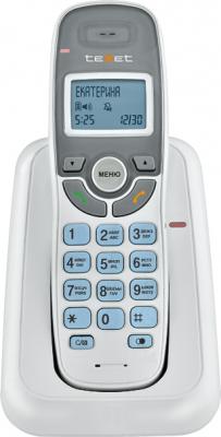 Беспроводной телефон Texet TX-D6905A (белый) - вид спереди