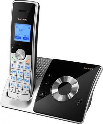 Беспроводной телефон Texet TX-D7455A Black-Silver - вид сбоку