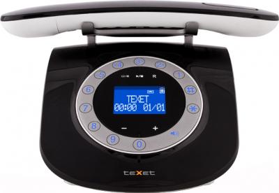 Беспроводной телефон Texet TX-D7955A Black - вид спереди